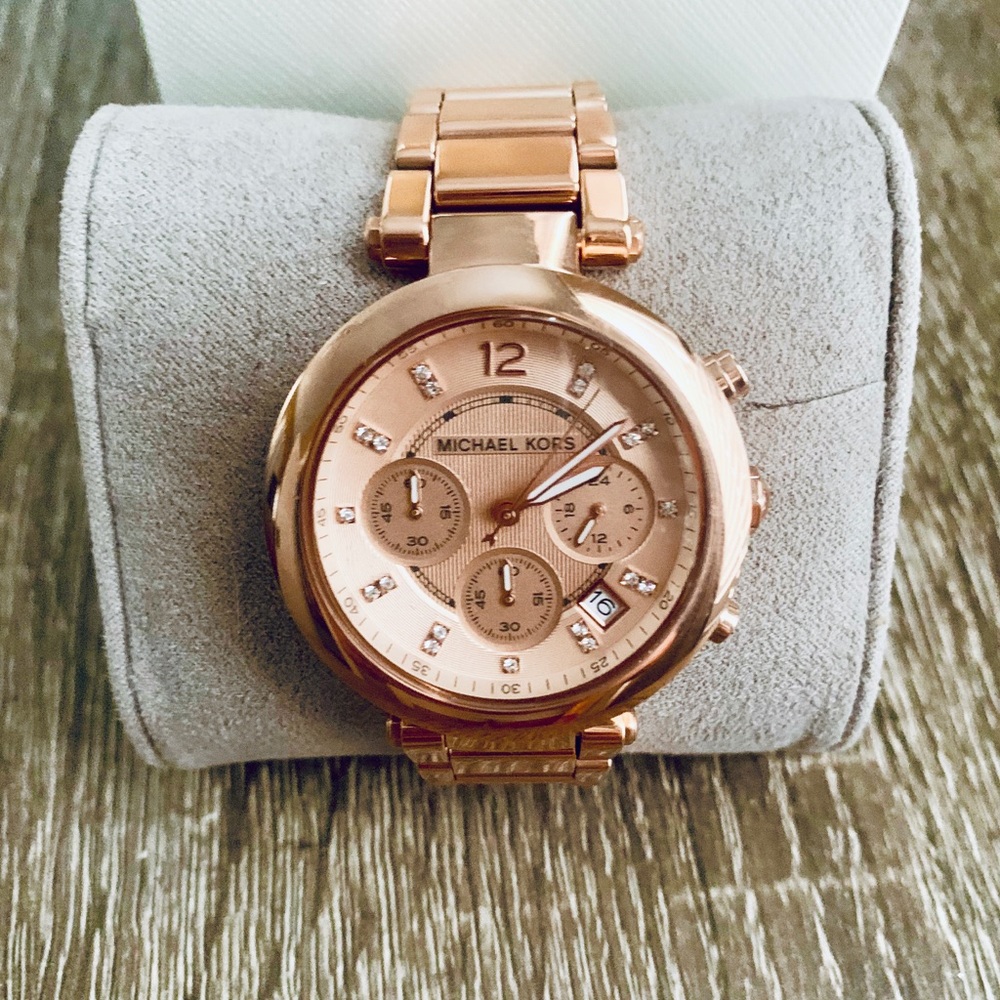 Michael Kors Rose Gold Watch